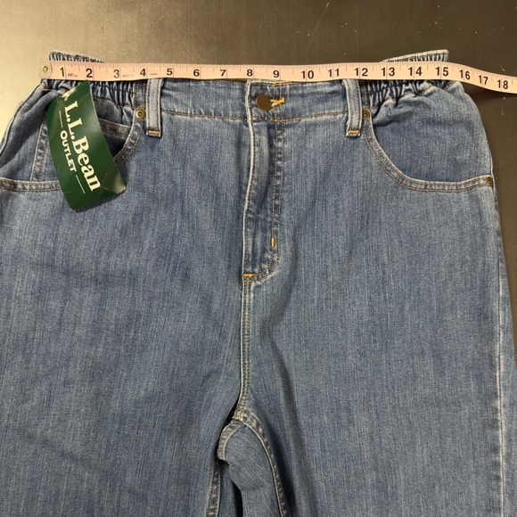 L.L. Bean‎ Faded Stretch Double L Jean CW Misses 12M/T Tall 0GTN5 - Picture 7 of 15